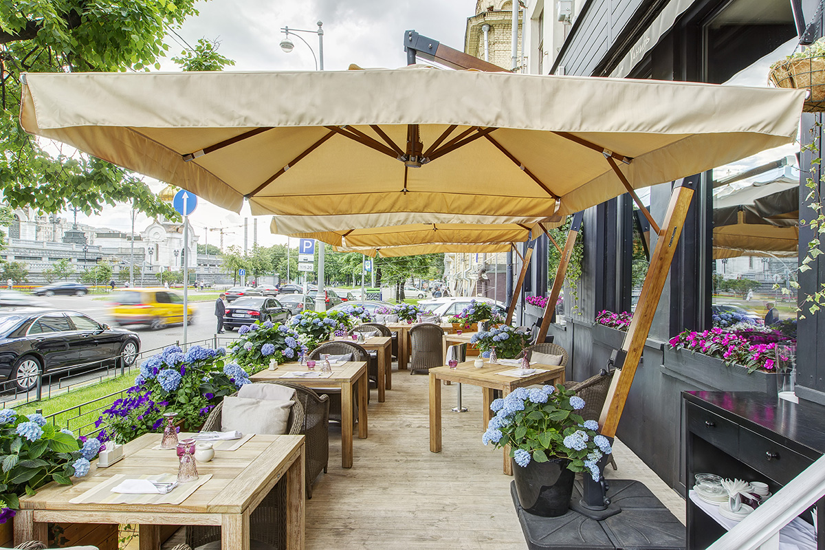 Садовые зонты и подставки Садовые зонты и подставки